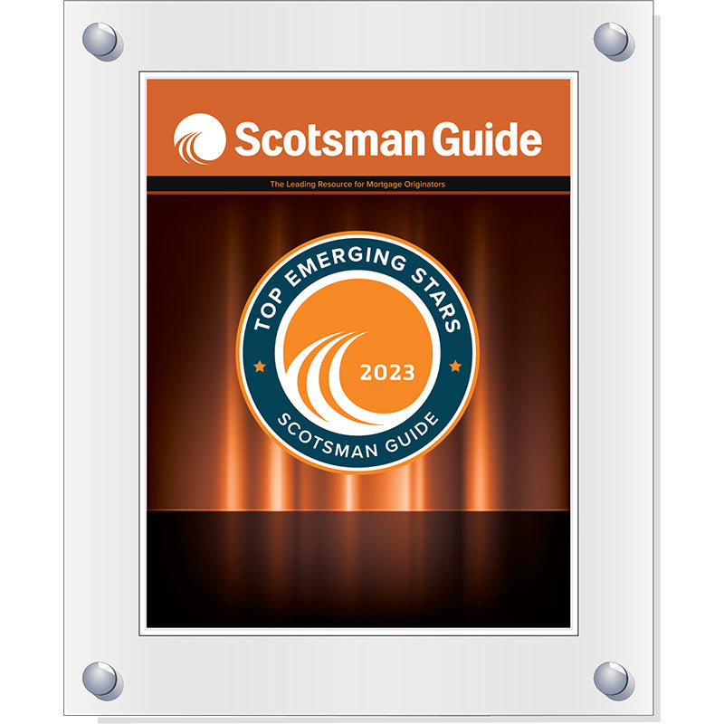 2023 Top Emerging Stars - Plaque