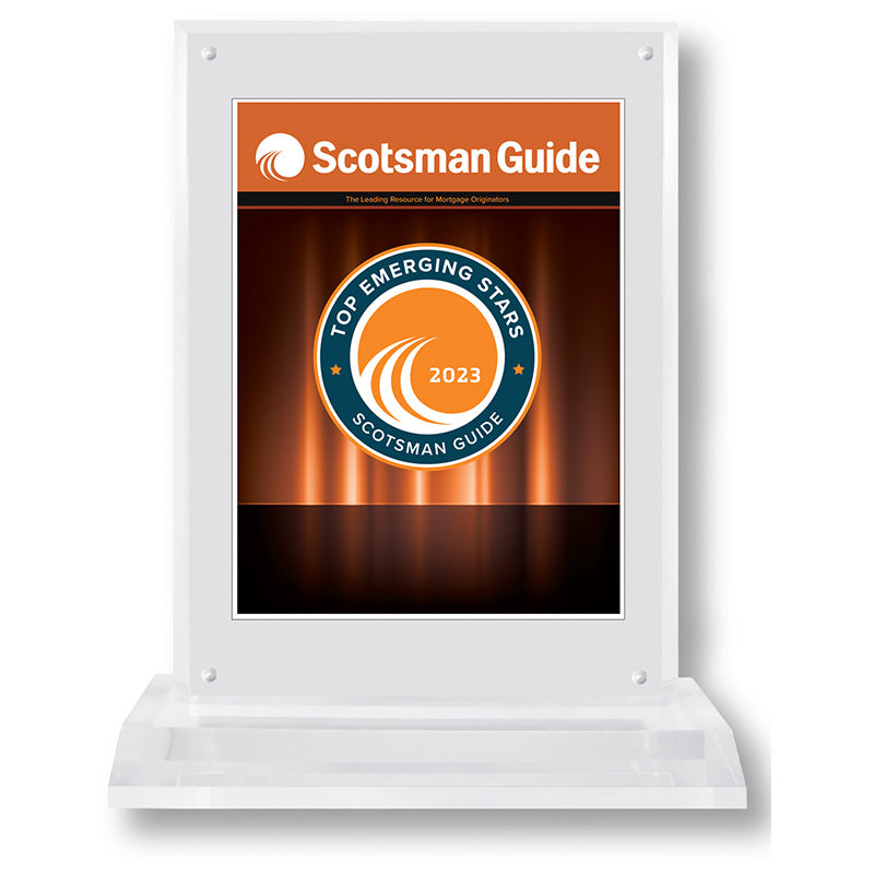 2023 Top Emerging Stars - Plaque