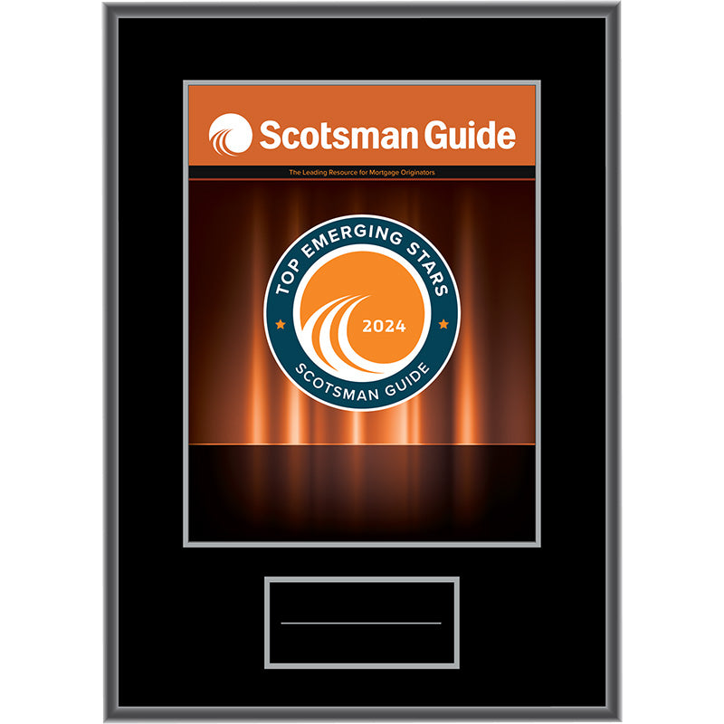 2024 Top Emerging Stars - Plaque