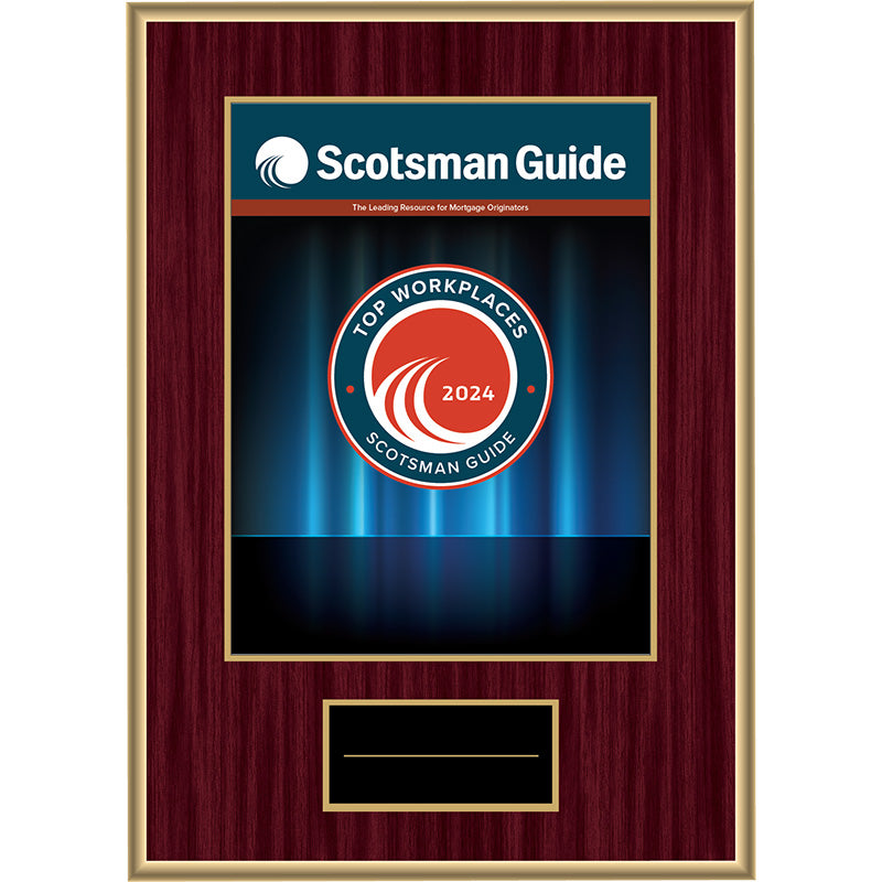 2024 Top Workplaces - Plaque
