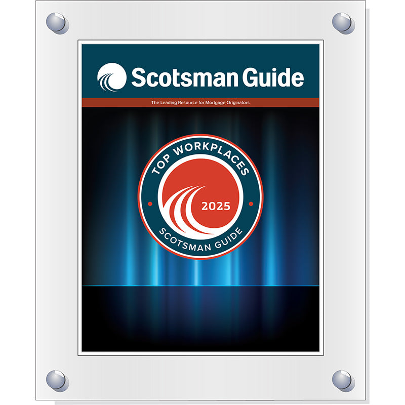 2025 Top Workplaces - Plaque