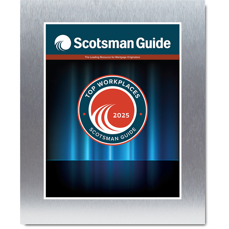 2025 Top Workplaces - Plaque