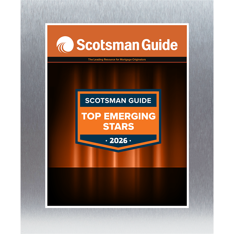 2026 Top Emerging Stars - Plaque