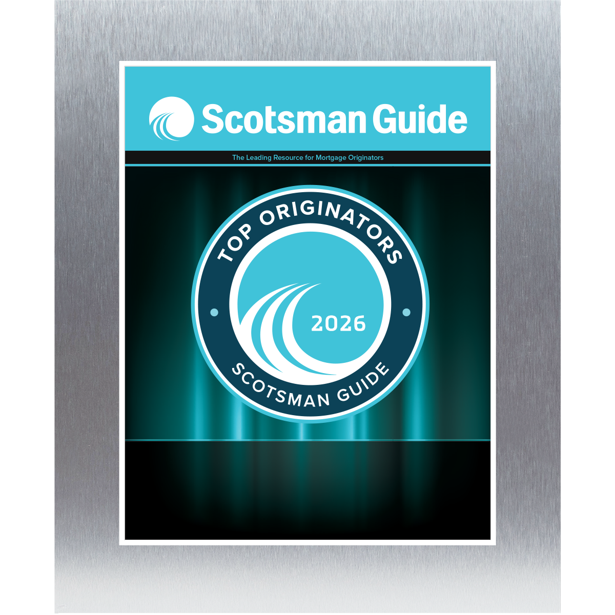 2026 Top Originators - Plaque