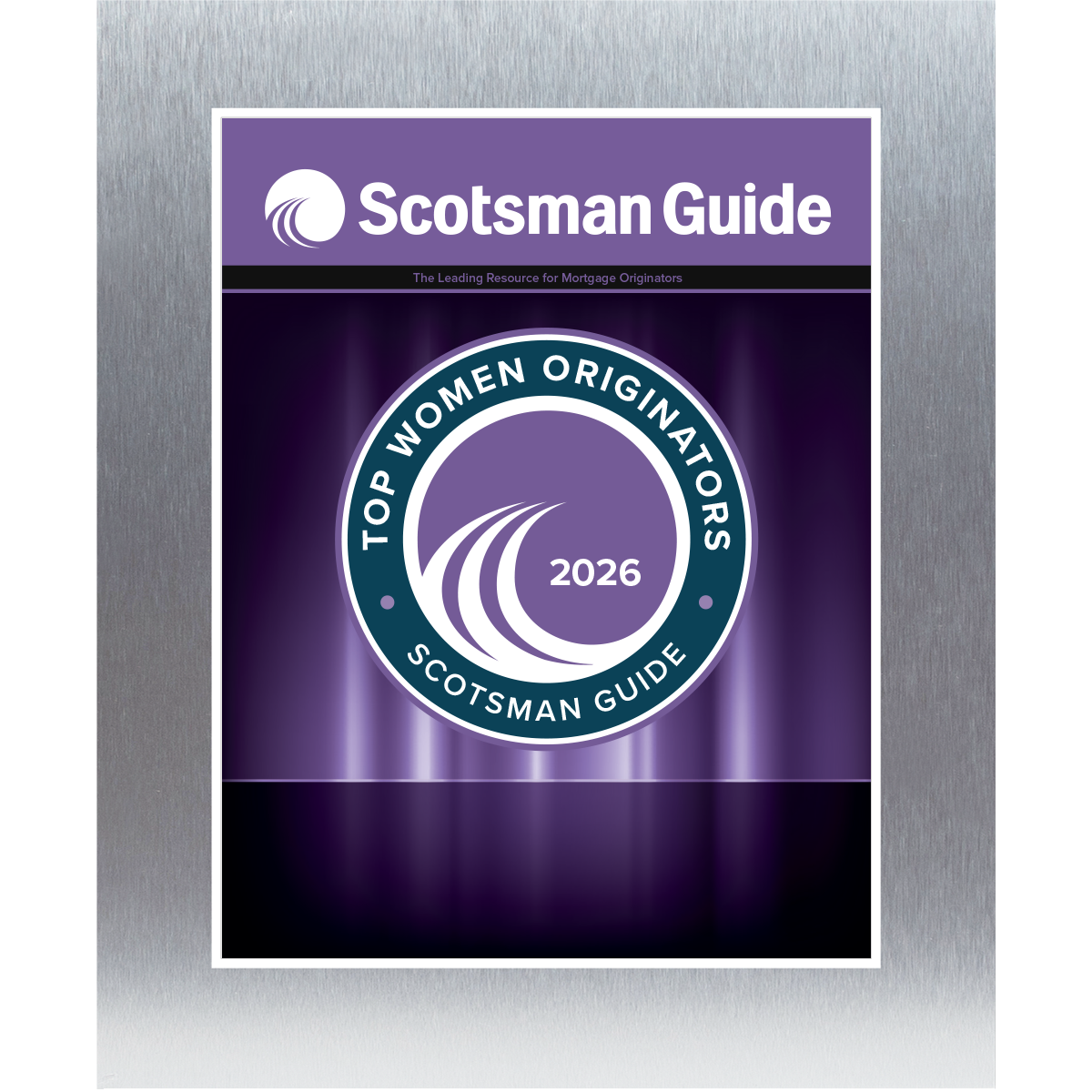 2026 Top Women Originators - Plaque