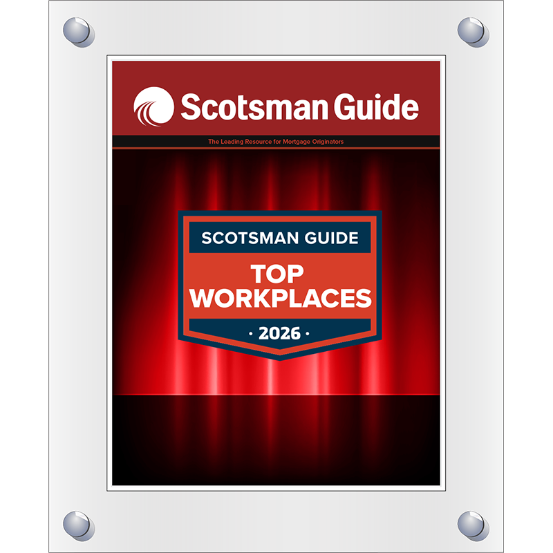 2026 Top Workplaces - Plaque