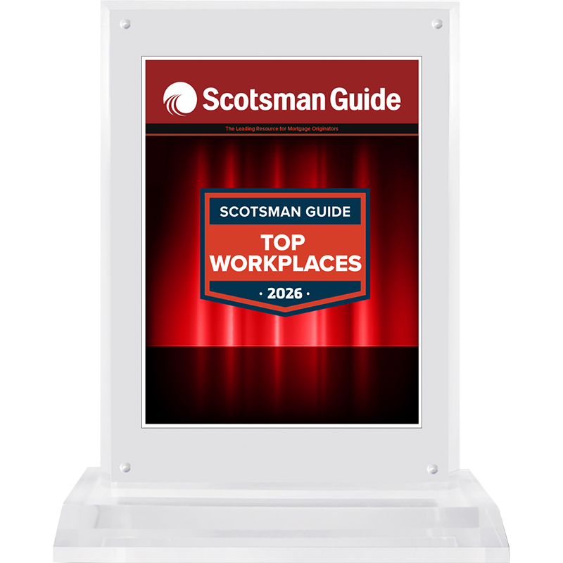 2026 Top Workplaces - Plaque